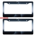 thumbnail image 1 of 2Packs License Plate Frames with Futuristic Sci-Fi Human Pattern Design Includes Screws & Caps Full Accessories Included Size 6. 3x12. 2inch(16x31cm), 1 of 8