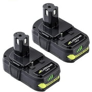 2x 18V 7.0Ah for P108 Ryobi Battery / Charger Lithium Battery Plus RB18L50