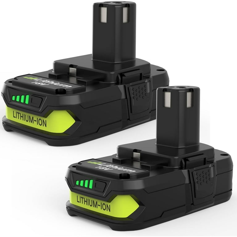Ohyes Bat Replacement Battery, 18V Lithium-Ion, Fits Ryobi