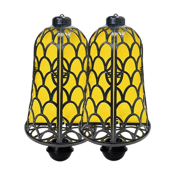 2Packs Upgraded Wasp Trap Outdoor Hanging, Trap for Wasps, Hornets Catcher, Outdoor Safety Guarantee, Landscaping Insect Repellents, Mosquitos Fly Sticky Catch, Replaceable Core