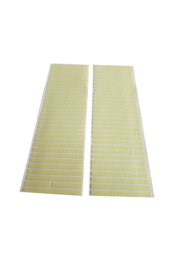 2Pages Watch Repair Double Sided Adhesive Literal Adhesive Strip Tape for Dial Fixing, 2000pcs Tapes