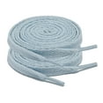 thumbnail image 1 of 2Pair 24 27 36 45 63 72 Inch Flat Shoelaces Replacement for Sneakers Light Blue, 1 of 9