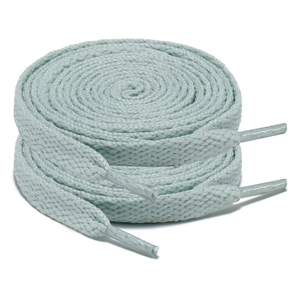 2Pair 24 27 36 45 63 72 Inch Flat Shoelaces Replacement for Sneakers Mint Green
