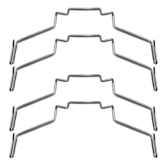 2Pair CPU Coolers Brackets Internal External Metal Fast Toolless Mounting Brackets CPU Fan Hook Brackets