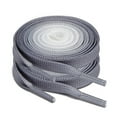 thumbnail image 1 of 2Pair Flat Shoelaces Strings Replacement for Sneakers Running Shoes Dark Gray, 1 of 10