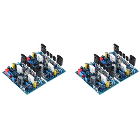 2Pair Power Amplifier Board 100Wx2 Amplificador IRF240 FET Class A Power Amplifier Audio Board Amp for Home Sound,2 Pair Amplifier Board,as shown