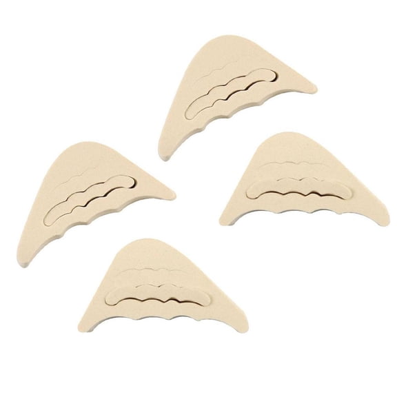 2Pair Toe Filler Inserts for Loose Shoes Women, Adjustable High Heel Cushion Pads with Detachable Core, Soft Forefoot Insoles Prevent Sliding and Toe Pain for Pumps, Flats, Boots, Sneakers