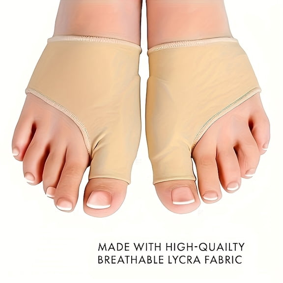 2Pair Toe Separator Hallux Valgus Bunion Corrector Hammer Toe Straightener Foot Pain Relief Orthopedic Pedicure Tools Foot Care