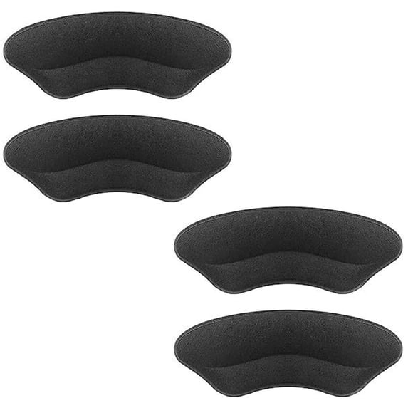 2Pairs Anti Slip Heels Pads for Shoe Fit and Comfort Sponge Grips Liners