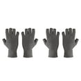 thumbnail image 1 of 2Pairs Compression Gloves for Men & Women, Fingerless Hand Support Gloves, Bamboo Typing Gloves for Office Computer Work, Gaming Hand Compression Sleeves for Pressure Relief and Comfort, 1 of 7