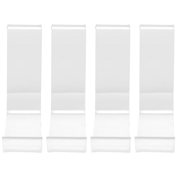 2Pairs High Heels Display Stand Shoe Store Display Stand for Mall (Transparent)