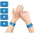 thumbnail image 1 of 2Pairs Magical Sickness Wristband, Anti-Nausea Acupressure Wrist Band for Nausea Relief, Dizziness and Vomiting from Car Boat Flying Travel Sickness (Blue), 1 of 7