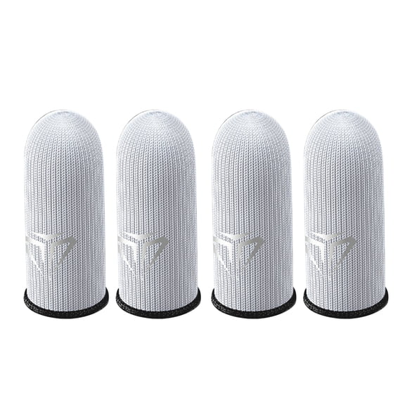 2Pairs Mobile Game Controller Finger Sleeve Sets Anti-Sweat Breathable Finger Sleeve for Mobile Legends