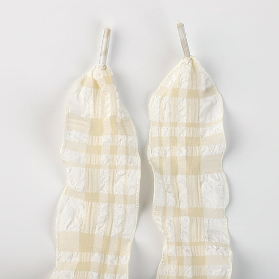 2Pairs Satin Ribbon Shoe Laces: 1.57" Wide Colorful Lattice Yarn Shoelaces for Women - 47 inch / 120CM