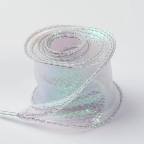 2Pairs Satin Ribbon Shoe Laces: 1.57" Wide Colorful Snow Yarn Shoelaces for Women - 47 inch / 120CM