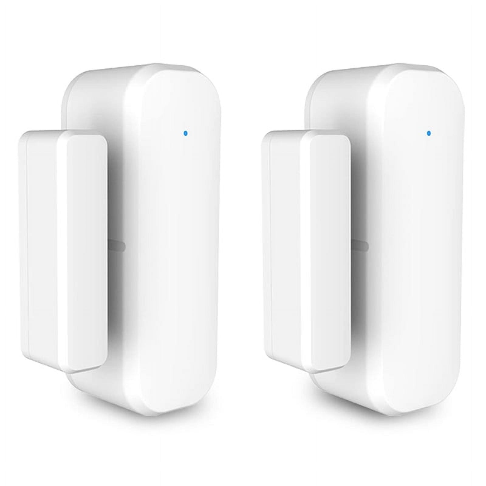 2Pairs Smart Door Sensor, WiFi Window Door Sensor Alarm, Contact Sensor for Home Security, Smart Home Automation