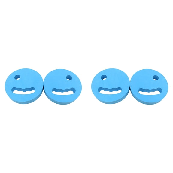 2Pairs Swimming Hand Paddles for Beginners & Adults - Floating Training Aid with Ergonomic Grip - Improve Stroke Technique & Buoyancy - Swim Float Boards for Pool Training & Fitness