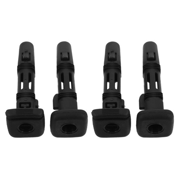 2Pairs Wide Fit Headrest Guide Tube Plastic Insert for Auto Seat Headrest Replacement