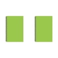 thumbnail image 1 of 2Park Soft Cover Spiral Notebook Journal, Blank Sketch Book Pad, Wirebound Memo Notepads Diary Notebook Planner with Unlined Paper, 100 Pages/ 50 Sheets, A5, 8.26 Inch X 5.5 Inch(Green*2), 1 of 5