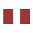 thumbnail image 1 of 2Park Soft Cover Spiral Notebook Journal, Blank Sketch Book Pad, Wirebound Memo Notepads Diary Notebook Planner with Unlined Paper, 100 Pages/ 50 Sheets, A5, 8.26 Inch X 5.5 Inch(Red*2), 1 of 5