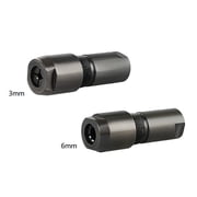 2Pc 100-Type Angle Grinder Modified Adapter to Straight Grinder Chuck M10 Thread