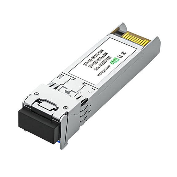 2Pc 10G SFP+ Optical Fiber Module 1310NM LC Single Mode Dual Fiber Transceiver Compatible with Network Router Switches,B