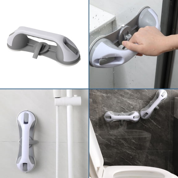 2Pc 11*3.5In Grab Bars For Shower Grab Bar For Seniors,Gifts For Seniors,Shower Handle,Suction Grab Bars For Bathtubs And Showers For Elderly,Bathroom Safety Grip, No Drilling Removable