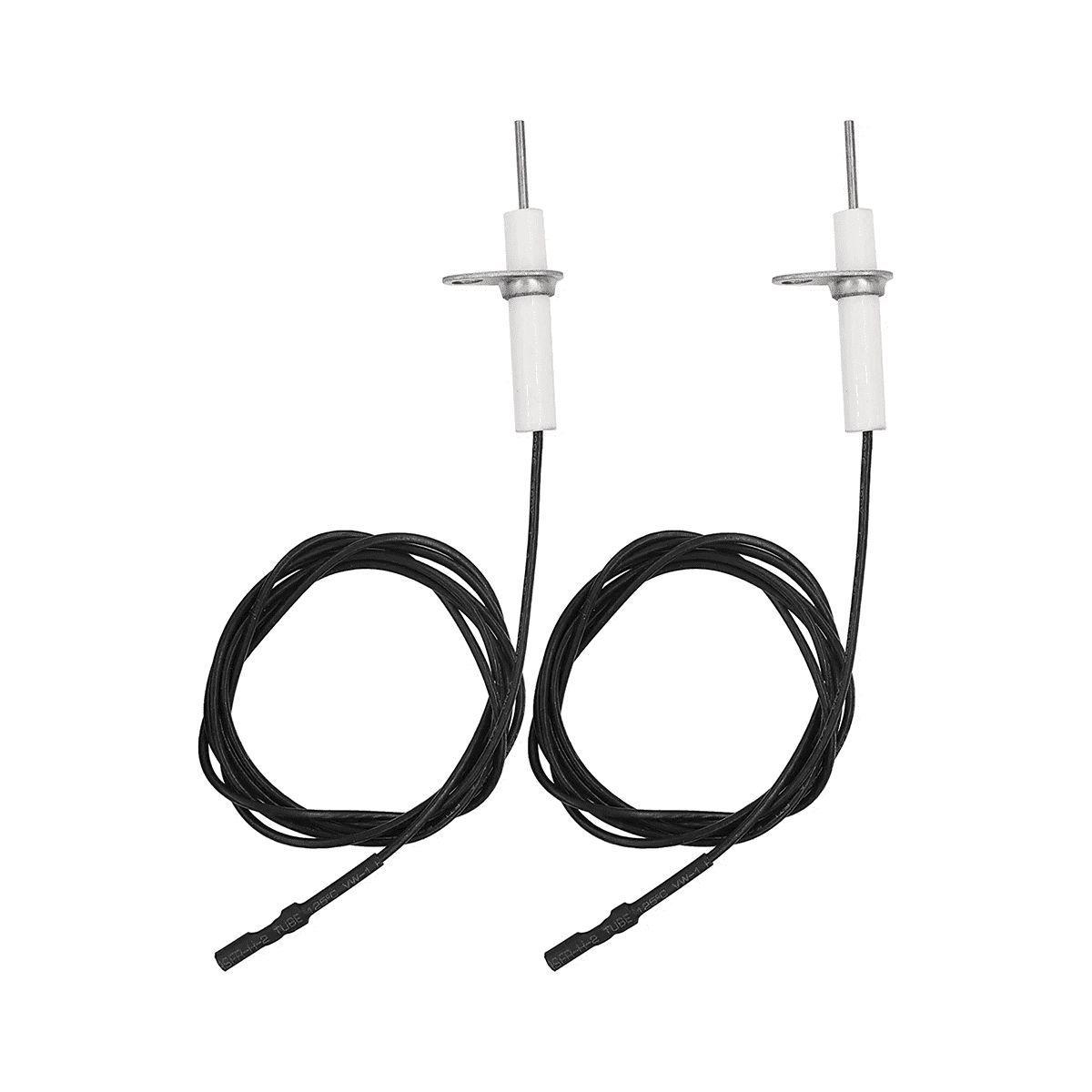 2Pc 38Inch Ignitor Wire & Ceramic Electrode Assembly,Ignition Electrode