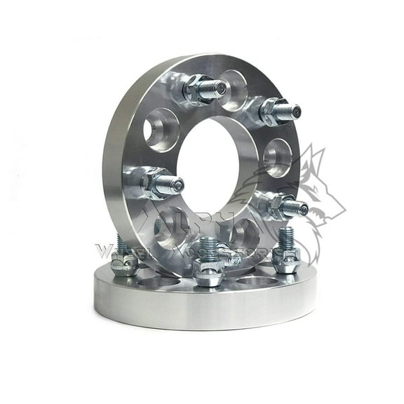 2Pc 5x108 To 5x114.3 Wheel Adapters For Ford Focus Fusion 1" Thick 12x1.5 Studs