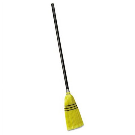 2Pc AbilityOne 7920015727349 SKILCRAFT Lobby Broom, Poly Bristles, 30" Overall Length, NaturalD6