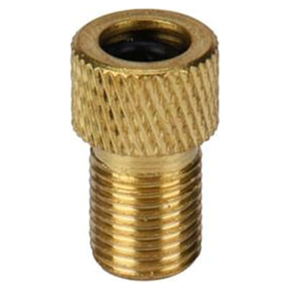 2Pc Brass Adaptor Presta To Schrader Bicycle Valve Converter Bike Pump Connector