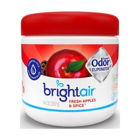 2Pc Bright Air 14 oz Fresh Apples and Spice Super Odor Eliminator