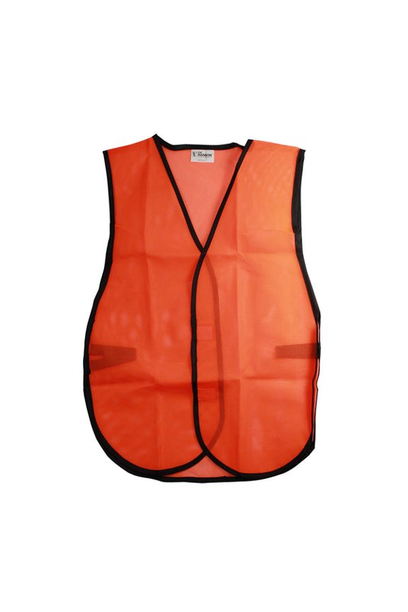 2Pc C.H. Hanson Reflective Safety Vest Orange One Size Fits All