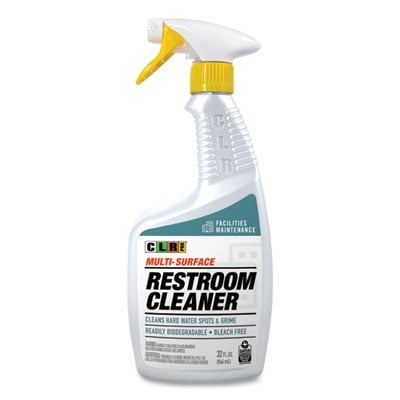 2Pc CLR PRO Restroom Cleaner, 32 oz Pump Spray (BATH32PROEA)D6