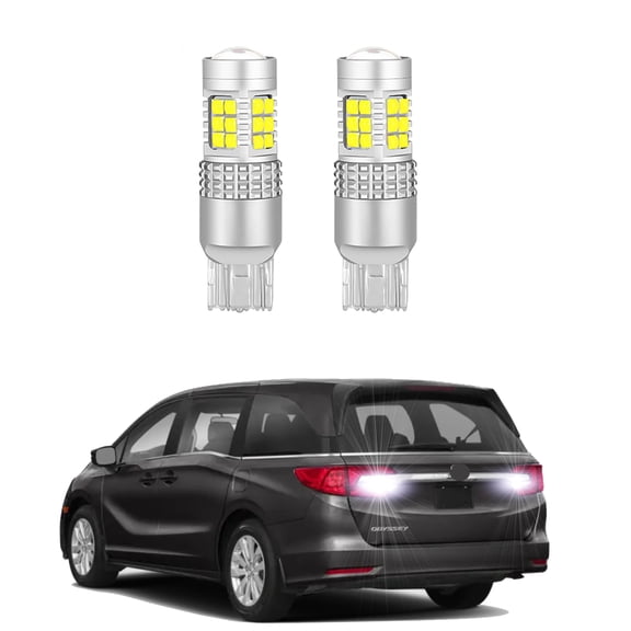 2Pc Car LED Backup Light Bulbs For Honda Odyssey 2000-2026 LED Car Reverse Backup Light CANBUS