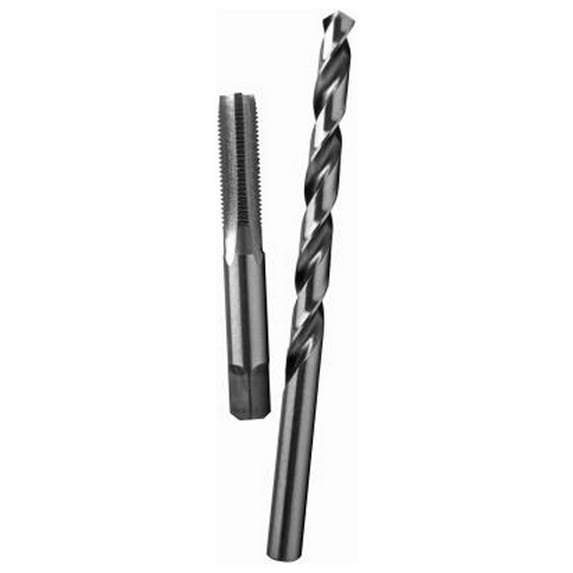 Century Drill & Tool 97511 Metric Plug Tap & Drill Bit Set, 7.0 x 1.0mm, #15/64, 2-Pc. - Quantity 2