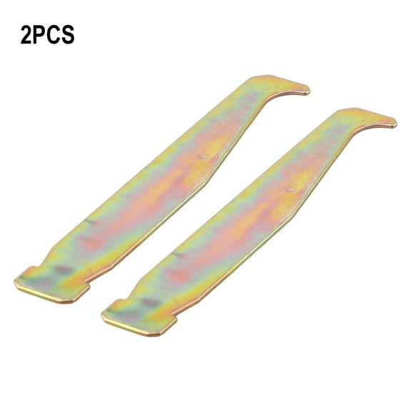 2Pc Chain Guide Bar Rail Grooving Cleaning Tool Carbon Steel for Chainsaw