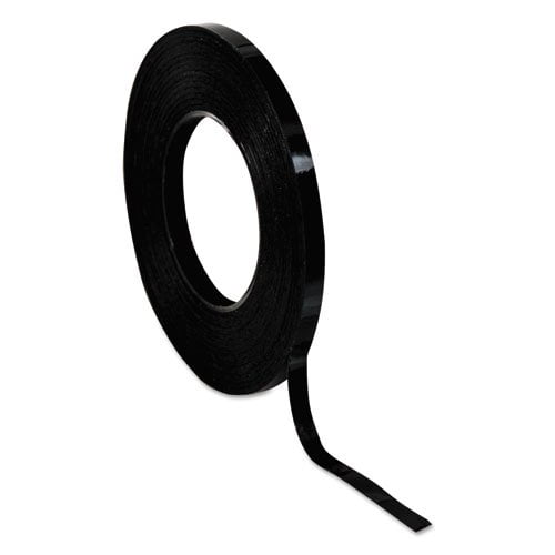Graphic Chart Tapes, 1" Core, 0.13" X 27 Ft, Matte Black | Bundle of 2 Rolls