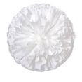 thumbnail image 1 of 2Pc Cheerleading Pom Poms, Transparent Finger Ring Design With Encrypted Material, White For Cheerleading Competitions, Sports Events, School Performances, Party Decorations, 1 of 2