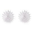 thumbnail image 1 of 2Pc Christmas 3D Honeycomb Paper Ornaments, Hanging Paper Decorations, Foldable Paper Snowflake Hanging Decor, Winter Holiday Ceiling Hangings, Xmas Paper Craft Party Supplies, 1 of 5