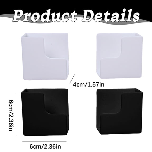 2Pc Clearance Under $3 Scale Hangers Scale Holder Plastic For Bathroom Hold Scale Plastic Black