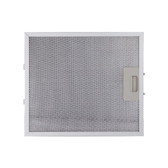 2Pc Clearance Under $7 Range Hood Filters Range Hood Filter Metal For Kitchen Replaceable Filter Heat-Resistant White