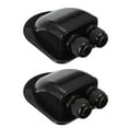 2Pc Double Cable Entry Gland Solar Panel Roof Top Mounting Caravan Boat