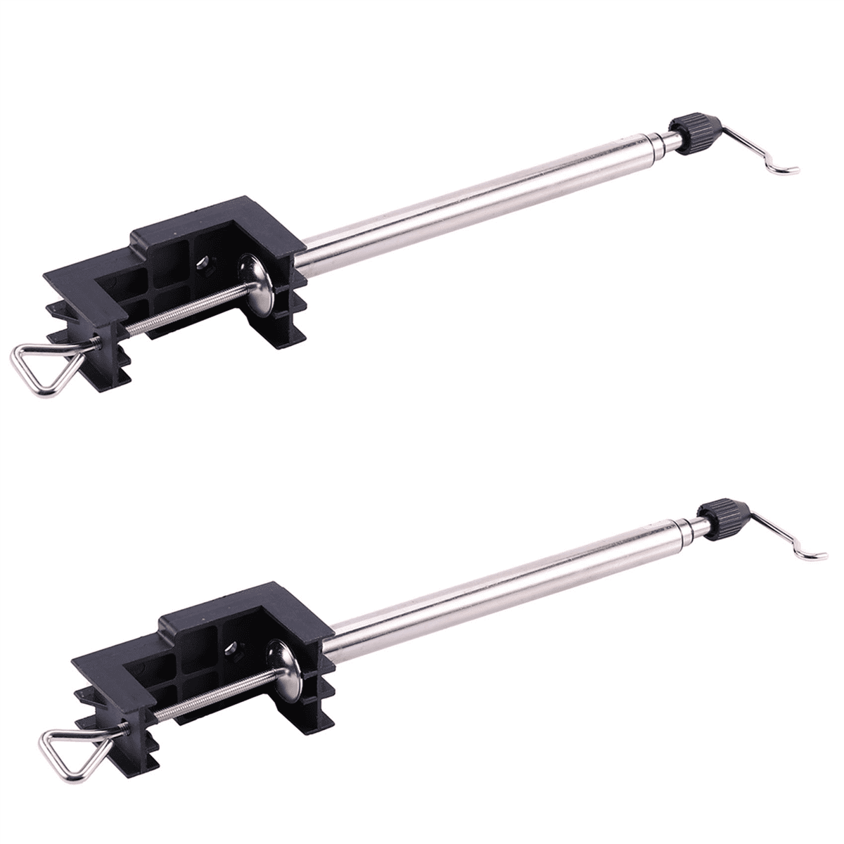 2Pc Electric Mini Drill Stand Flex Shaft Holder Hanger with Stand Clamp