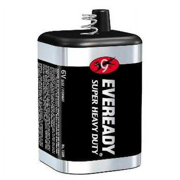 2Pc Eveready Eveready 1209 Super Heavy Duty Lantern Battery ~ 6 Volt