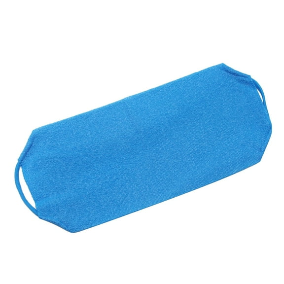 2Pc Exfoliating Back Scrubber with Handles ,Nylon Back Exfoliator,Double-Sided Back Exfoliator Body Scrub Towel, Back Scrubber Body Bath Pull Strap Scrubber,Stretchy Stretchable Frosted Bath Towel