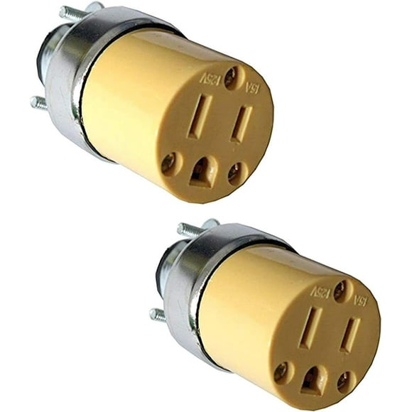 Male And Female Extension Cord Ends