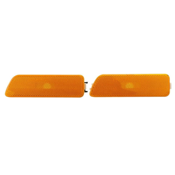 2Pc Front Bumper Side Marker Lights Indicators Turn Signal Lamp for VW Jetta GOLF for MK4 1999-2005