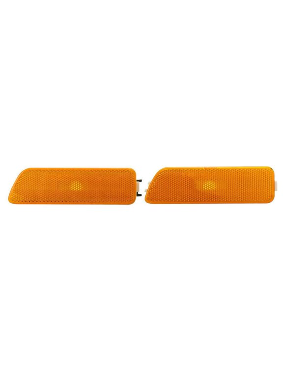 2Pc Front Bumper Side Marker Lights Indicators Turn Signal Lamp for VW Jetta GOLF for MK4 1999-2005