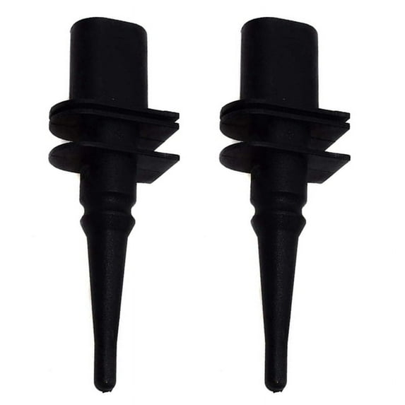 2Pc Front Rear Left Right Black Outside Car Air Temperature Sensor for 1 6 7 Series E46 E90 E91 E39 E60 E63 E38